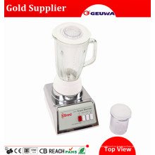 Geuwa Smoothies Batidora Manual de Alimentos Secos con Tarro de Cristal Kd316